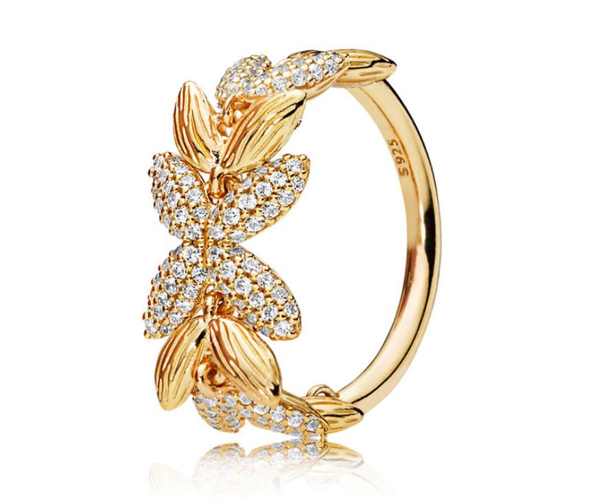 Diamond Shine seed Ring Set Original Box for Pan 925 Sterling Silver plated 18k gold Women Girls Wedding grain Rings W194
Diamond Shine seed Ring Set Original Box for Pan 925 Sterling Silver plated 18k gold Women Girls Wedding grain Rings W194