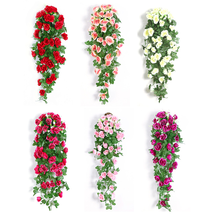 with artificial rose flower bouquet Plastic Artificial Flower string For Home Wedding Decor Hanging Garland Flowers, White
with artificial rose flower bouquet Plastic Artificial Flower string For Home Wedding Decor Hanging Garland Flowers, White