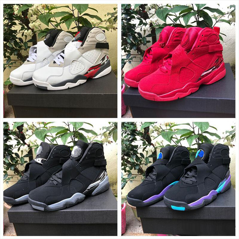 Top quality Jumpman 8 8s Basketball shoes for men Valentines day Aqua countdown pack Mens trainers designer sports shoes sneakers US 7-13, As photo 4
Top quality Jumpman 8 8s Basketball shoes for men Valentines day Aqua countdown pack Mens trainers designer sports shoes sneakers US 7-13, As photo 4
