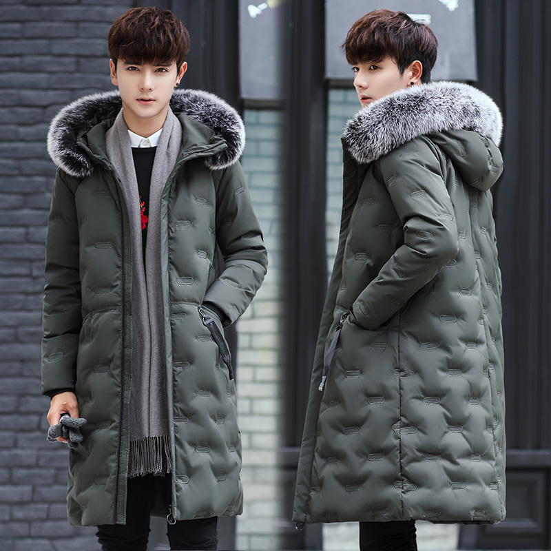 Jacket 2020 Duck Down Korean Thick Long Coat Winter Jackets for Men Fur Collar Mens Clothing Kurtka Zimowa KJ527, Black
Jacket 2020 Duck Down Korean Thick Long Coat Winter Jackets for Men Fur Collar Mens Clothing Kurtka Zimowa KJ527, Black