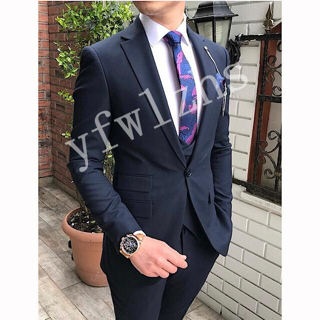 Handsome Groomsmen Peak Lapel Groom Tuxedos Mens Wedding Dress Man Jacket Blazer Prom Dinner 3 Piece Suit(Jacket+Pants+Tie+Vest) B436, Same as image
Handsome Groomsmen Peak Lapel Groom Tuxedos Mens Wedding Dress Man Jacket Blazer Prom Dinner 3 Piece Suit(Jacket+Pants+Tie+Vest) B436, Same as image