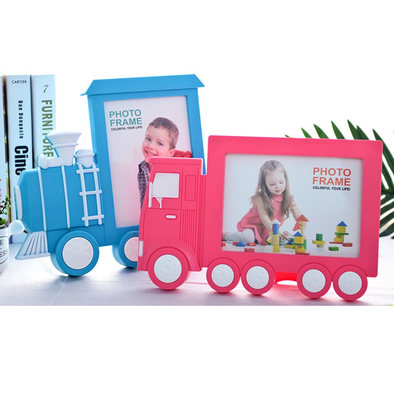 Creative Cartoon Train Picture Frame Children And Babies Picture Frame for Table Plastic 7 inch Picture Frames Wall Hanging
Creative Cartoon Train Picture Frame Children And Babies Picture Frame for Table Plastic 7 inch Picture Frames Wall Hanging