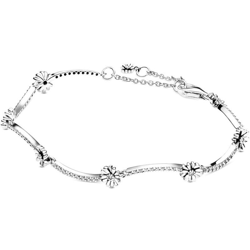 2020 New 925 Sterling Silver Sparkling Daisy Flower Bracelet Fits European Pandora Style Jewelry Charm and Beads
2020 New 925 Sterling Silver Sparkling Daisy Flower Bracelet Fits European Pandora Style Jewelry Charm and Beads