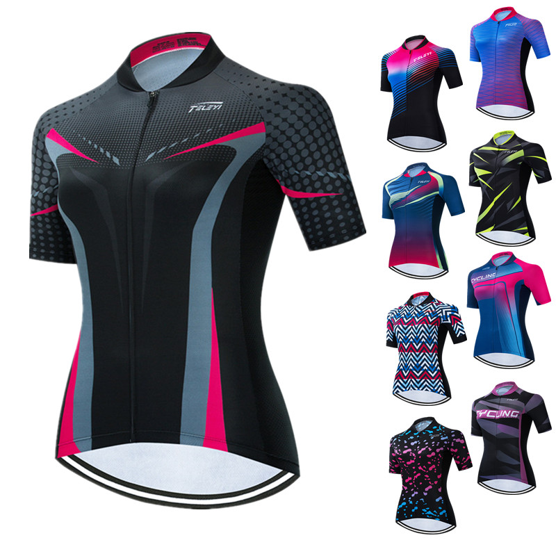 Teleyi Cycling Jersey 2020 Women Bike Jerseys Road MTB Bicycle Shirts Racing Biking Tops Breathable cycle Wear, Color 15
Teleyi Cycling Jersey 2020 Women Bike Jerseys Road MTB Bicycle Shirts Racing Biking Tops Breathable cycle Wear, Color 15