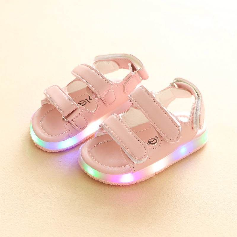 2020 New Summer Children Sandals for Boys Girls Led Lighting Shoes Fashion Bottom Non-Slip Closed Toe Fashion Light Kid's Sandal, White
2020 New Summer Children Sandals for Boys Girls Led Lighting Shoes Fashion Bottom Non-Slip Closed Toe Fashion Light Kid's Sandal, White