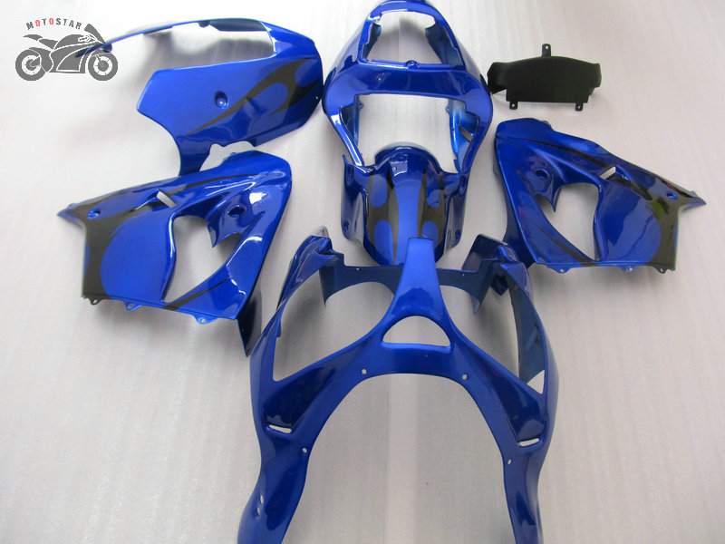 High quality Chinese fairings for Kawasaki Ninja 2000 2001 ZX9R ABS plastic black flames blue motorcycle fairing kits ZX-9R 00 01 ZX 9R, Same as the picture shows
High quality Chinese fairings for Kawasaki Ninja 2000 2001 ZX9R ABS plastic black flames blue motorcycle fairing kits ZX-9R 00 01 ZX 9R, Same as the picture shows