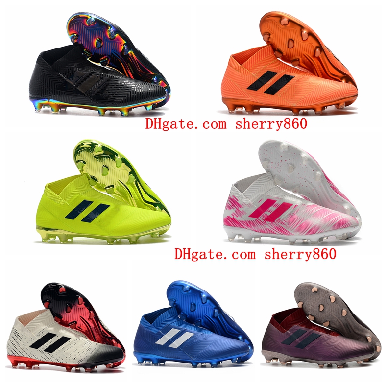 2021 soccer shoes original cleats Nemeziz 18+ FG mens leather football boots high ankle outdoor scarpe da calcio, As picture 2
2021 soccer shoes original cleats Nemeziz 18+ FG mens leather football boots high ankle outdoor scarpe da calcio, As picture 2