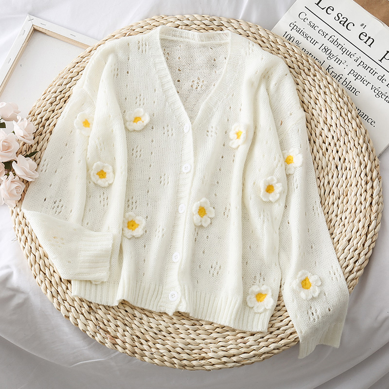 Summer Cardigans For Women Flower Women' Sweaters Hollow Out Cashmere Coat Plus Size Jacket knitting Womens Clothing, Beige
Summer Cardigans For Women Flower Women' Sweaters Hollow Out Cashmere Coat Plus Size Jacket knitting Womens Clothing, Beige