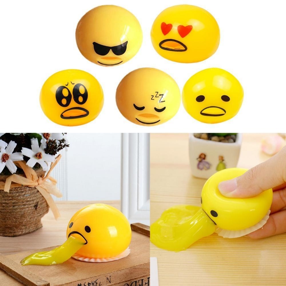 Vomiting Egg Anti Stress Toy Yolk Vomit Squeezed Slime Creative Prank Gifts Fun Stress Relief Vent Balls Healthy Squeeze
Vomiting Egg Anti Stress Toy Yolk Vomit Squeezed Slime Creative Prank Gifts Fun Stress Relief Vent Balls Healthy Squeeze