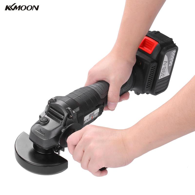 KKMOON Variable Speed 21V Electric Brushless Angle Grinder Tool Cordless Grinding Machine Metal Cutter with Side Handle
KKMOON Variable Speed 21V Electric Brushless Angle Grinder Tool Cordless Grinding Machine Metal Cutter with Side Handle