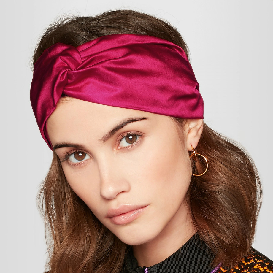 2018Luxury Women knotted Headband Twist Turban Solid Color Cross Knot Headwrap Bandanas real Silk Satin Elastic Hair Accessories
2018Luxury Women knotted Headband Twist Turban Solid Color Cross Knot Headwrap Bandanas real Silk Satin Elastic Hair Accessories