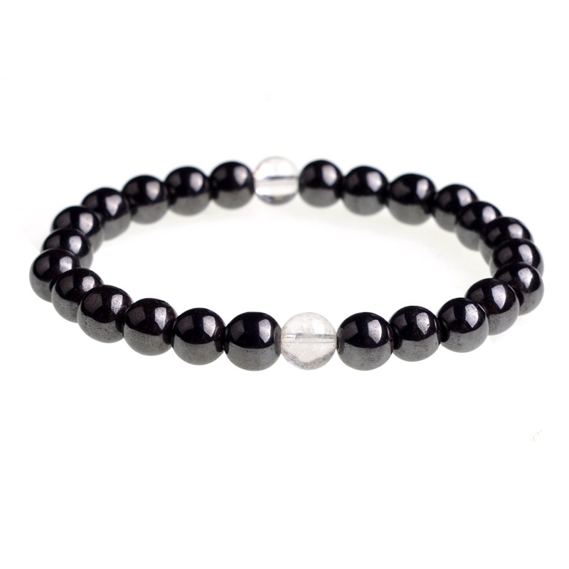 Agate Bracelet Tibetan Buddhism Meditation Men's Elastic Bracelet Mature Temperament Jewelry