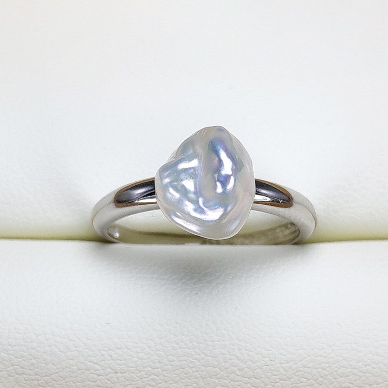 Baroque Pearl Ring Pearl Ring For Women S925 Silver Rings 7-9mm Pearl Ring Adjustable Fashion Jewelry Wedding Gift
Baroque Pearl Ring Pearl Ring For Women S925 Silver Rings 7-9mm Pearl Ring Adjustable Fashion Jewelry Wedding Gift