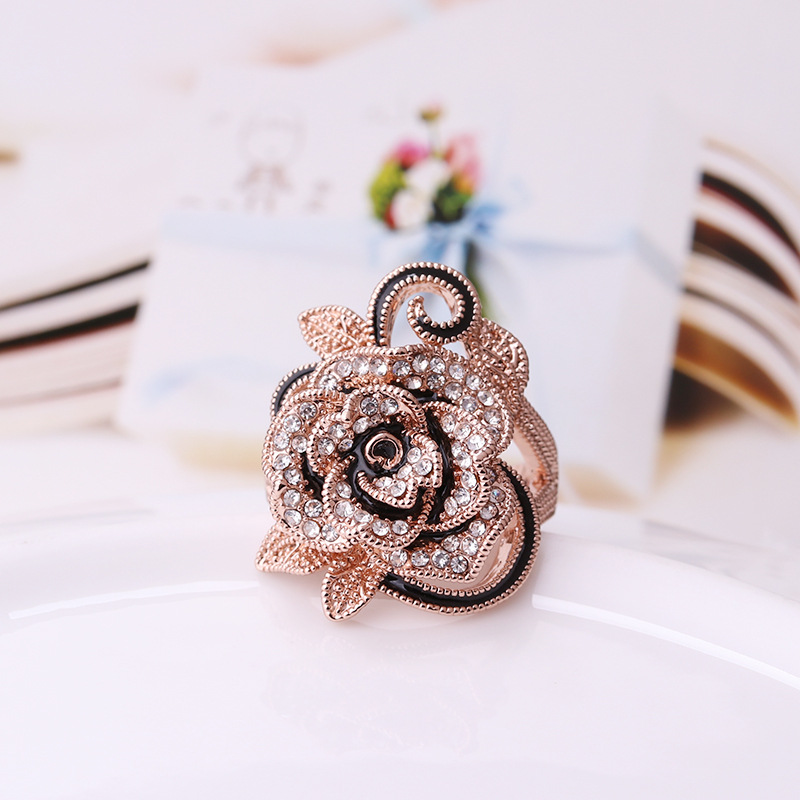 Cluster Rings Foreign Trade Golden Drip Rose Flower Retro Ring Female European And American Creative Jewelry Wholesale
Cluster Rings Foreign Trade Golden Drip Rose Flower Retro Ring Female European And American Creative Jewelry Wholesale
