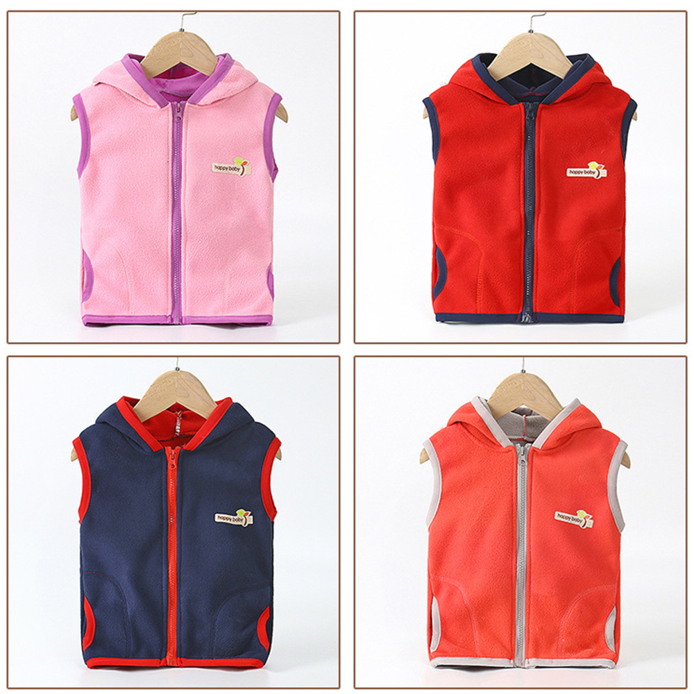 Autumn Winter Thicken Waistcoat Kids Vests Boys Girls Sports Jacket Outerwear Children Sleeveless Coat Fleece Vest Gilet, Red
Autumn Winter Thicken Waistcoat Kids Vests Boys Girls Sports Jacket Outerwear Children Sleeveless Coat Fleece Vest Gilet, Red