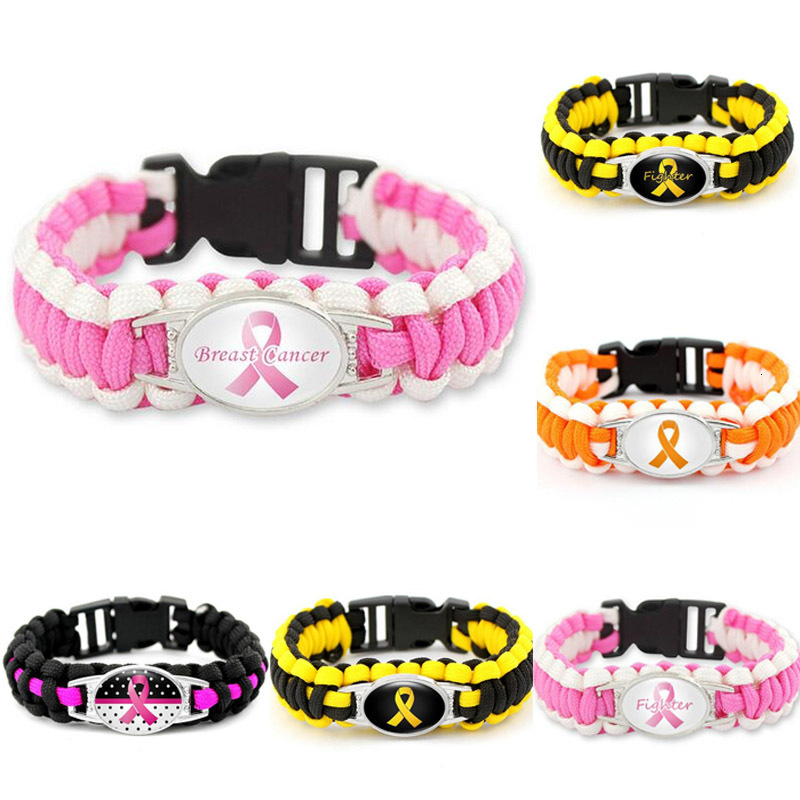 20pc Hope Fighter Ribbon Breast Cancer Cure Childhood Brain Cancer Down Syndrome Awareness Paracord Survival Friendship Bracelet
20pc Hope Fighter Ribbon Breast Cancer Cure Childhood Brain Cancer Down Syndrome Awareness Paracord Survival Friendship Bracelet