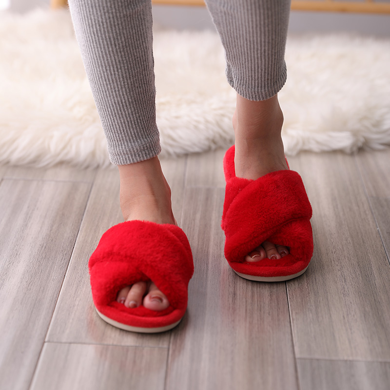 women slippers winter furry slipper home warm indoor slipper fuzzy house slippers 4 colours shoes 2020, Black
women slippers winter furry slipper home warm indoor slipper fuzzy house slippers 4 colours shoes 2020, Black