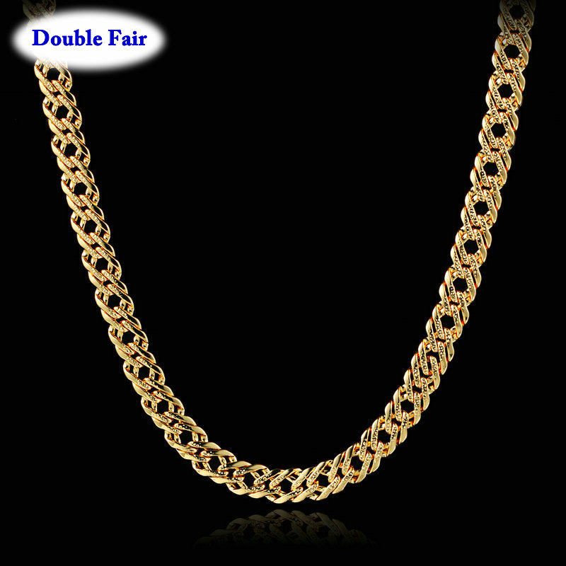 New Yellow Gold Color Big Chain Necklace For Men and Women 22 Inch Length Fashion Hiphop Style Choker Necklaces Jewelry DWN058
New Yellow Gold Color Big Chain Necklace For Men and Women 22 Inch Length Fashion Hiphop Style Choker Necklaces Jewelry DWN058