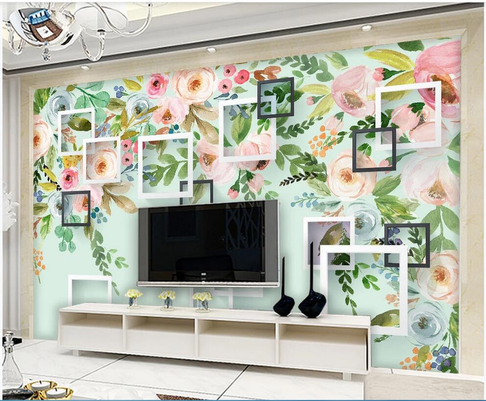3d wallpaper custom photo mural Modern minimalist pastoral flowers TV background wall home decor wall art pictures, Non-woven fabric
3d wallpaper custom photo mural Modern minimalist pastoral flowers TV background wall home decor wall art pictures, Non-woven fabric