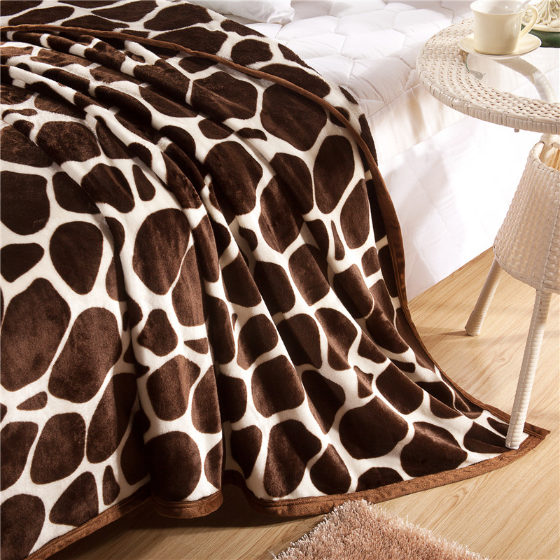 Blanket Coral Fleece Blanket Throws on Sofa/Bed/Plane Travel Plaids Battaniye Big Size 230cmx200cm Home textiles
