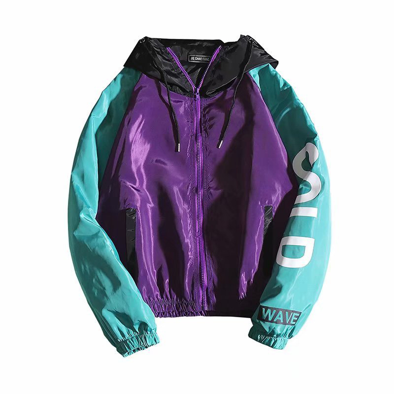 2020The New Hip Hop Mens Hooded Patchwork jacket Harajuku Letter Printed Zipped Loose Track Jacket Men Korean Sport Male Coats
2020The New Hip Hop Mens Hooded Patchwork jacket Harajuku Letter Printed Zipped Loose Track Jacket Men Korean Sport Male Coats