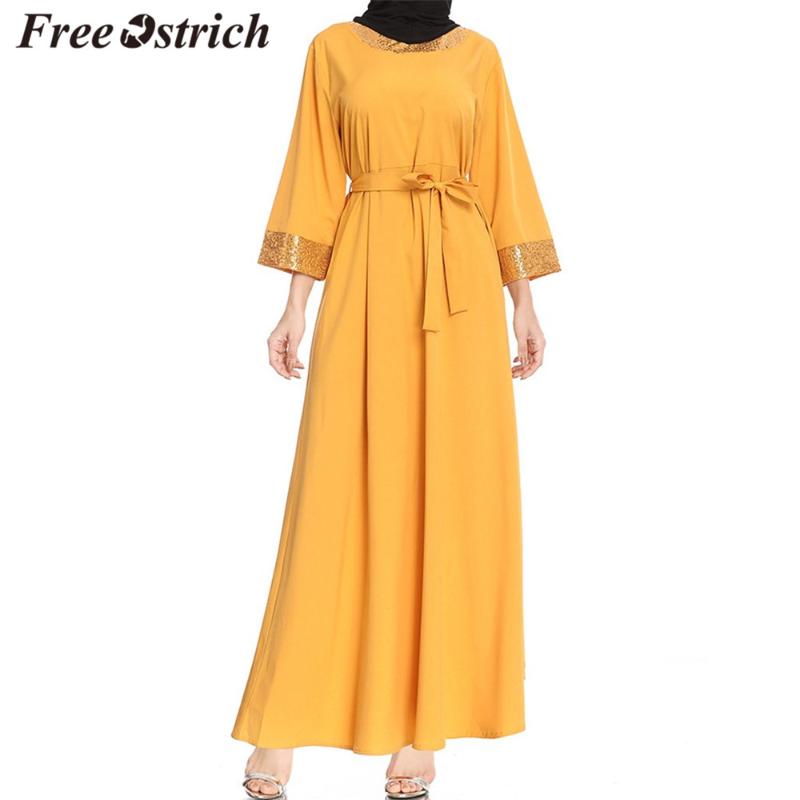 Muslim Abaya Dress Women Muslim Kaftan Dress Loose Sequins Abaya Islamic Turky Long Dresses Casual Women Muslimah Dubai
Muslim Abaya Dress Women Muslim Kaftan Dress Loose Sequins Abaya Islamic Turky Long Dresses Casual Women Muslimah Dubai
