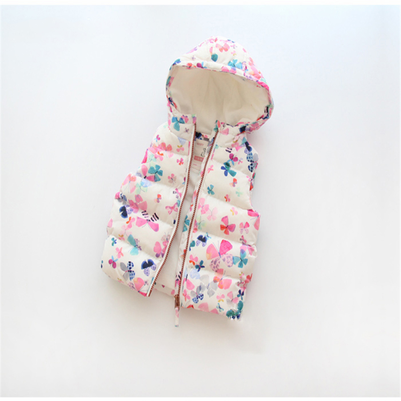 Baby Girl Clothes Cute Baby Vest Butterfly And Cat Girls Clothing Colete Infantil Warm Hooded Fashion Cotton Vest 2-8Y
Baby Girl Clothes Cute Baby Vest Butterfly And Cat Girls Clothing Colete Infantil Warm Hooded Fashion Cotton Vest 2-8Y