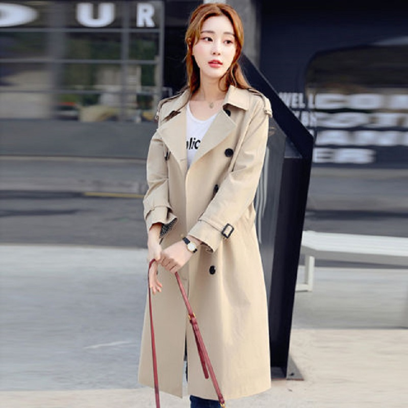 Women' Casual Long Trench Coat 2020 Spring Autumn Double breasted Sashes Windbreaker Women Plus Size Slim Outerwear 3XL Q1397, Army green
Women' Casual Long Trench Coat 2020 Spring Autumn Double breasted Sashes Windbreaker Women Plus Size Slim Outerwear 3XL Q1397, Army green