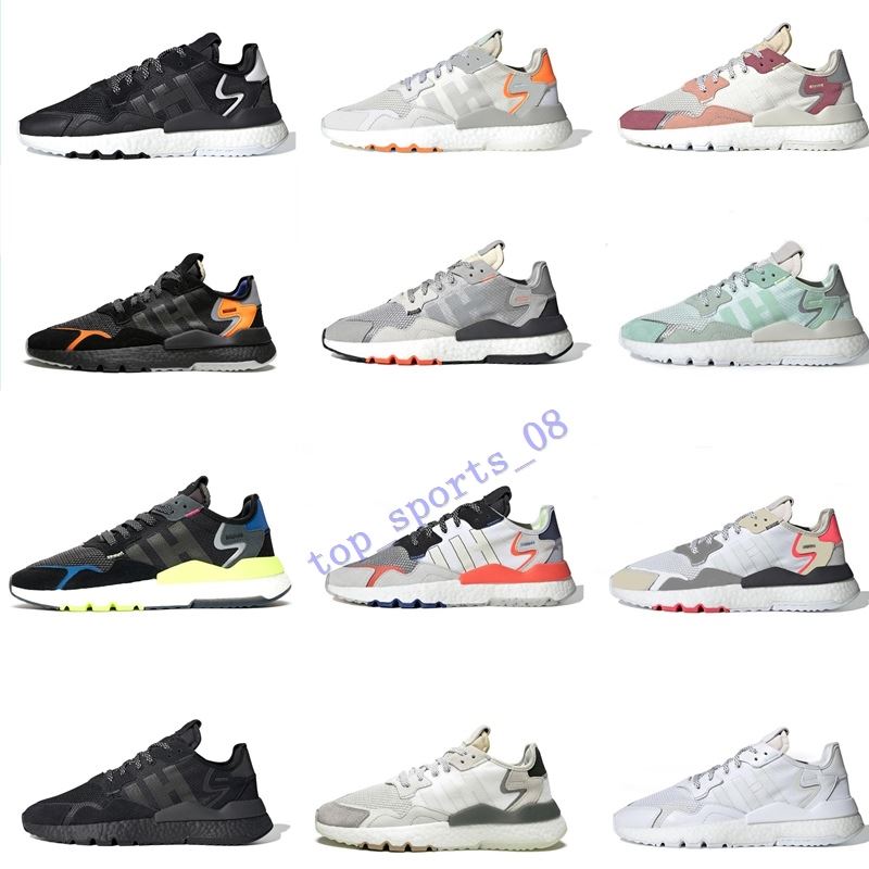 2019 hot nite jogger 3m reflective men women running shoes triple black white green top quality mens trainers sports sneakers Size 36-45
2019 hot nite jogger 3m reflective men women running shoes triple black white green top quality mens trainers sports sneakers Size 36-45