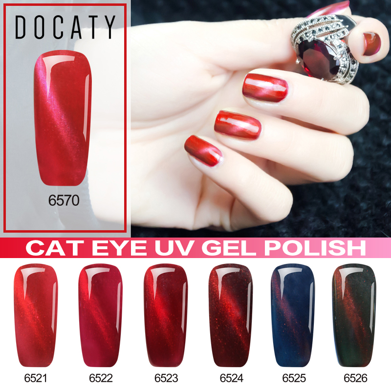 Docaty Gel Varnish Nail Art Manicure Gel Semi Permanent 3D Effect Lacquer Cat Eye Nail Polish Soak Off Magnetic UV, 61white
Docaty Gel Varnish Nail Art Manicure Gel Semi Permanent 3D Effect Lacquer Cat Eye Nail Polish Soak Off Magnetic UV, 61white