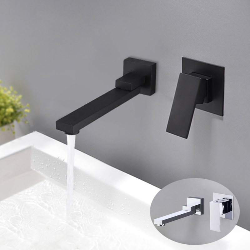 Bathroom Wall Mounted Basin Faucet Rotatable Bathtub Faucet Spout Water Mixer Valve Tap Sink Tapware ,Matte Black /Chrome
Bathroom Wall Mounted Basin Faucet Rotatable Bathtub Faucet Spout Water Mixer Valve Tap Sink Tapware ,Matte Black /Chrome