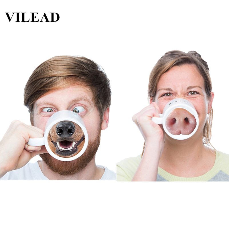 Creative Ceramic I am Dog Pig Nose Mug Funny Animal Coffee Mug Novelty Have A Nice Day Middle Finger Cute Cup 3D Coffee Tea Travel Mugs
Creative Ceramic I am Dog Pig Nose Mug Funny Animal Coffee Mug Novelty Have A Nice Day Middle Finger Cute Cup 3D Coffee Tea Travel Mugs