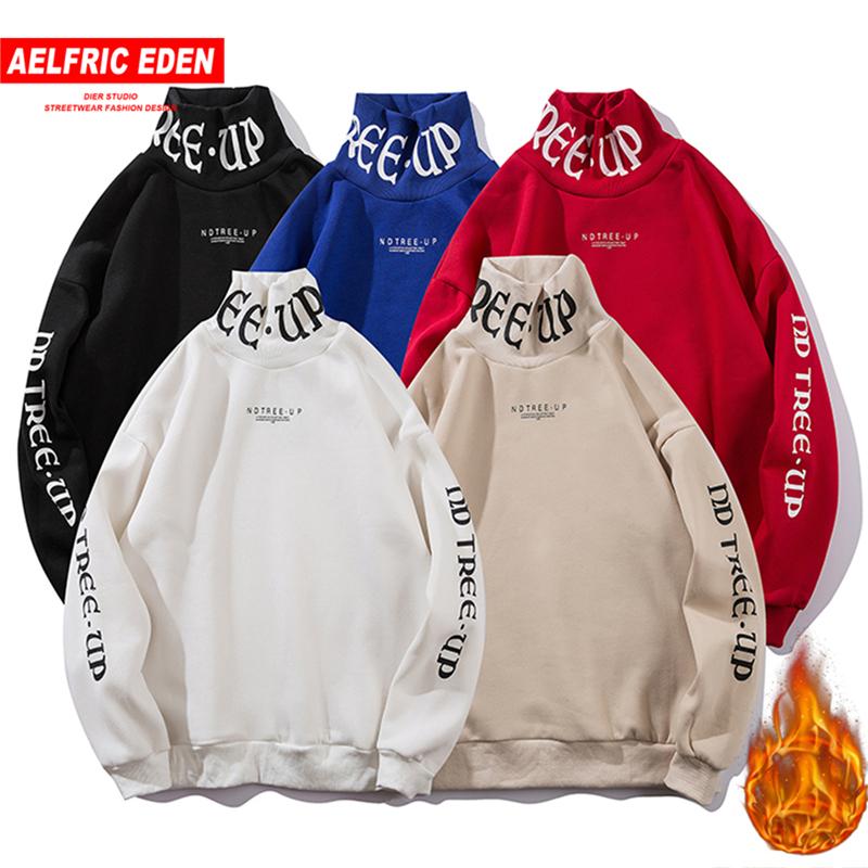 Fleece Hip Hop Hoodies Men Sweatshirts Letter Print Turtleneck Pullovers Winter Warm Harajuku Streetwear Hoodie, Blue
Fleece Hip Hop Hoodies Men Sweatshirts Letter Print Turtleneck Pullovers Winter Warm Harajuku Streetwear Hoodie, Blue