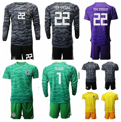 World Cup Team Ger many Soccer Jerseys Goalkeeper Kit GK #1 NEUER # 22 TER STEGEN Shirt Goalie Uniforms Football Kit Long Sleeve Kit, Yellow
World Cup Team Ger many Soccer Jerseys Goalkeeper Kit GK #1 NEUER # 22 TER STEGEN Shirt Goalie Uniforms Football Kit Long Sleeve Kit, Yellow