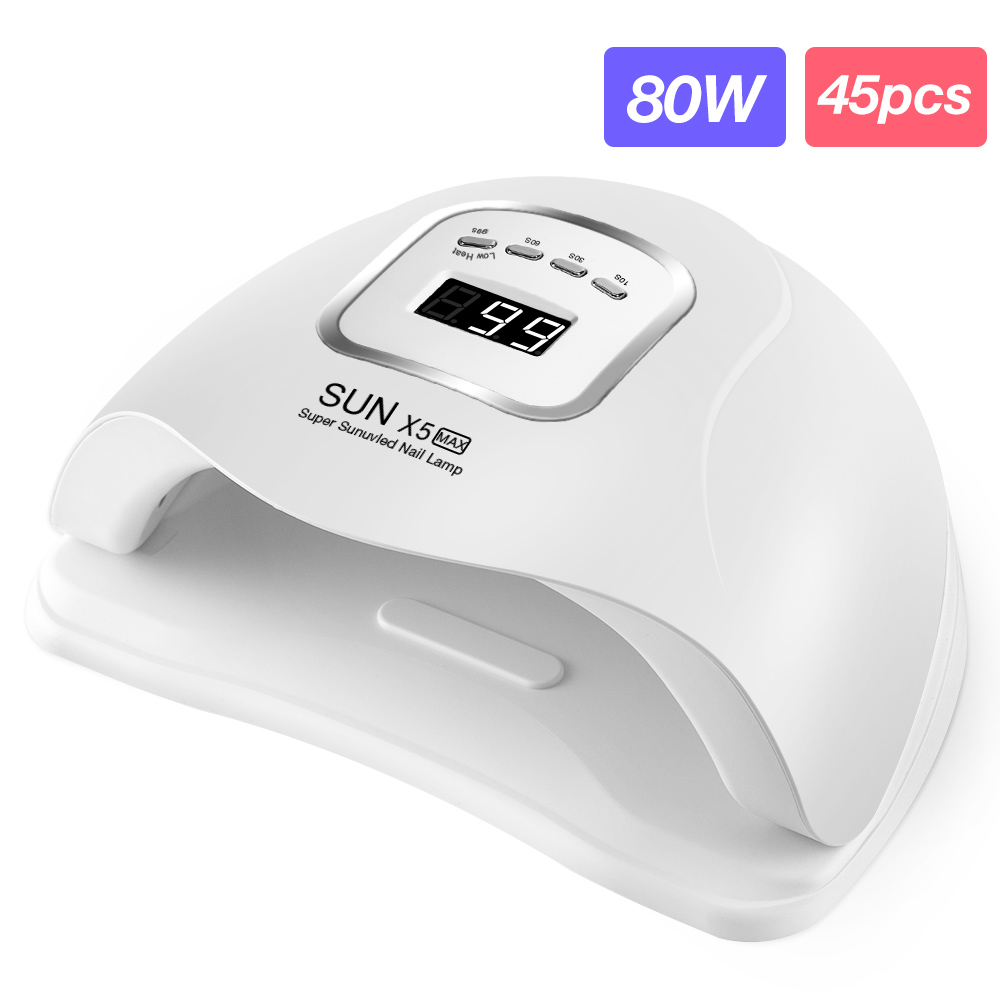 Dmoley 80/86W UV LED Lamp Nail Dryer For Nails Curing UV Gel Nail Polish 39/45 PCS LEDs Lamp With Sensor LCD Display, Army green
Dmoley 80/86W UV LED Lamp Nail Dryer For Nails Curing UV Gel Nail Polish 39/45 PCS LEDs Lamp With Sensor LCD Display, Army green