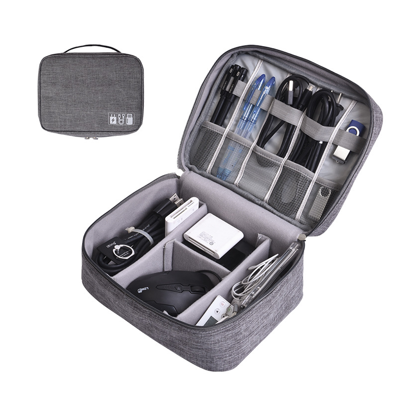 New Storage Bag Cationic Polyester Data Cable Storage Bag Large Capacity Men's and Women's Carrying Case for Business Trips
New Storage Bag Cationic Polyester Data Cable Storage Bag Large Capacity Men's and Women's Carrying Case for Business Trips