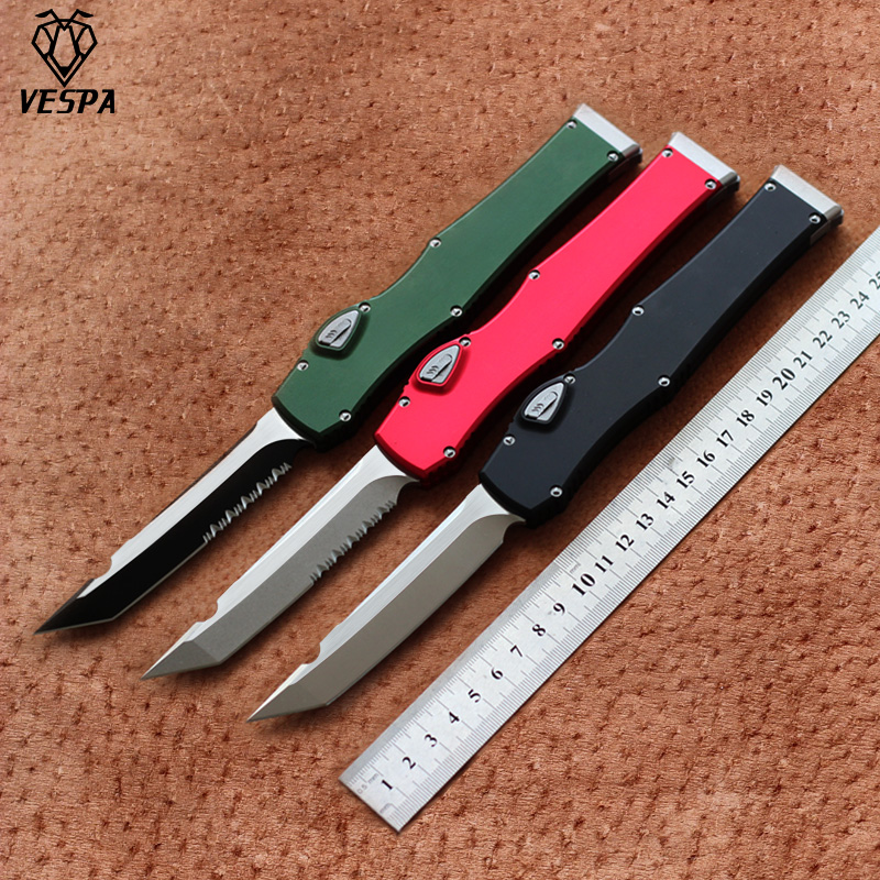 VESPA Version Knife Blade:D2 Handle:Aluminum,survival outdoor EDC hunt Tactical tool dinner kitchen knife
VESPA Version Knife Blade:D2 Handle:Aluminum,survival outdoor EDC hunt Tactical tool dinner kitchen knife