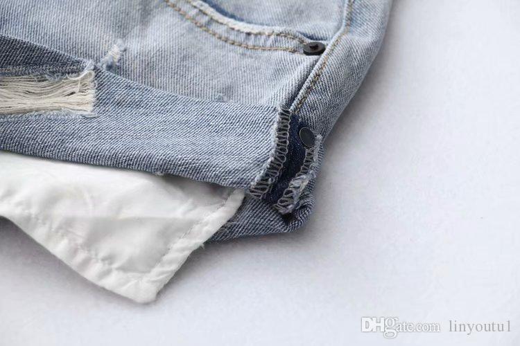 2020 High Waist Crimping Denim Shorts Women 2019 Korean Style Casual Shorts Jeans Summer Hot Short Pants Women