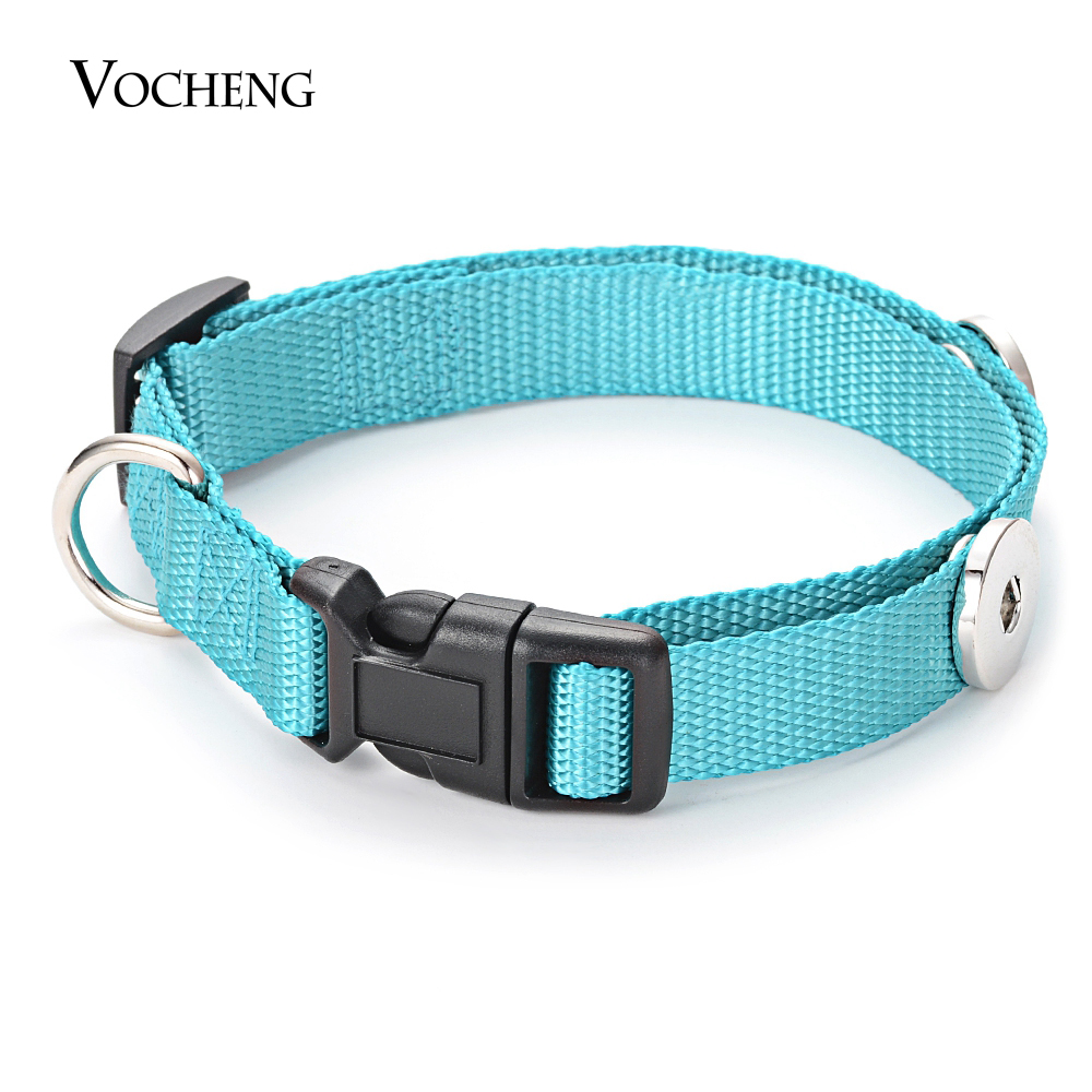 Vocheng Ginger Snap Charms Jewelry Terylene Necklace for Dog Fit 18mm Button 6 Colors NN-666 
Vocheng Ginger Snap Charms Jewelry Terylene Necklace for Dog Fit 18mm Button 6 Colors NN-666