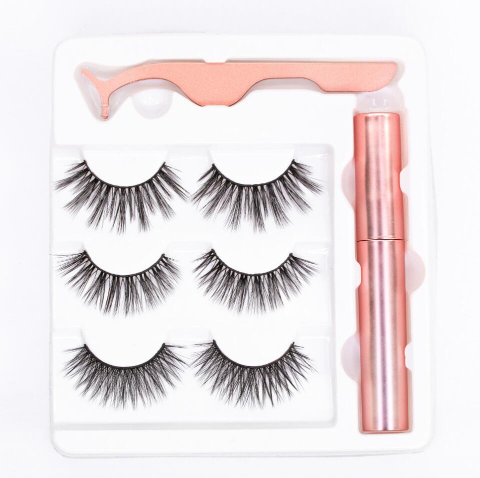 DHL Magnetic Liquid Eyeliner 3Pairs/1 Box Magnetic False Mink Eyelashes Long Lasting Eyeliner False Eyelashes Eye Extension
DHL Magnetic Liquid Eyeliner 3Pairs/1 Box Magnetic False Mink Eyelashes Long Lasting Eyeliner False Eyelashes Eye Extension