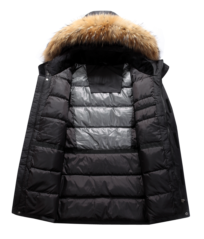 Brand Men's Down Jacket 2019 Winter New Style Hooded Design Thicken Windproof Warm Fashion White Duck Down Parker Coats Male, Black
Brand Men's Down Jacket 2019 Winter New Style Hooded Design Thicken Windproof Warm Fashion White Duck Down Parker Coats Male, Black