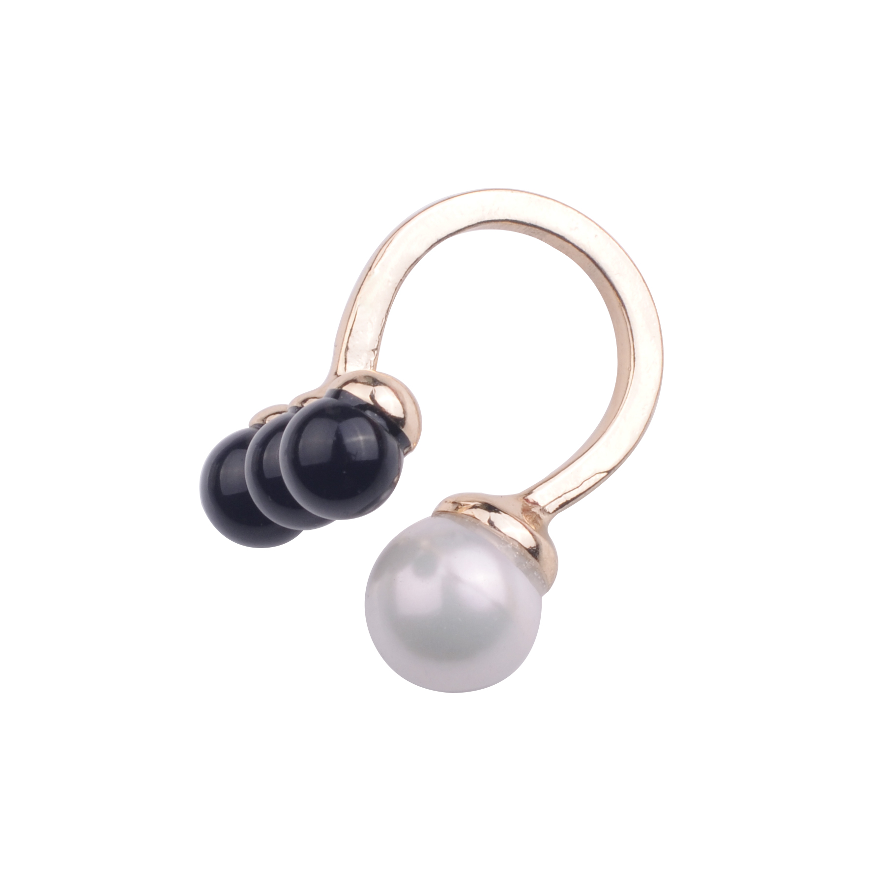 Personality alloy U-shaped ring men and women fashion personality 2019 new products