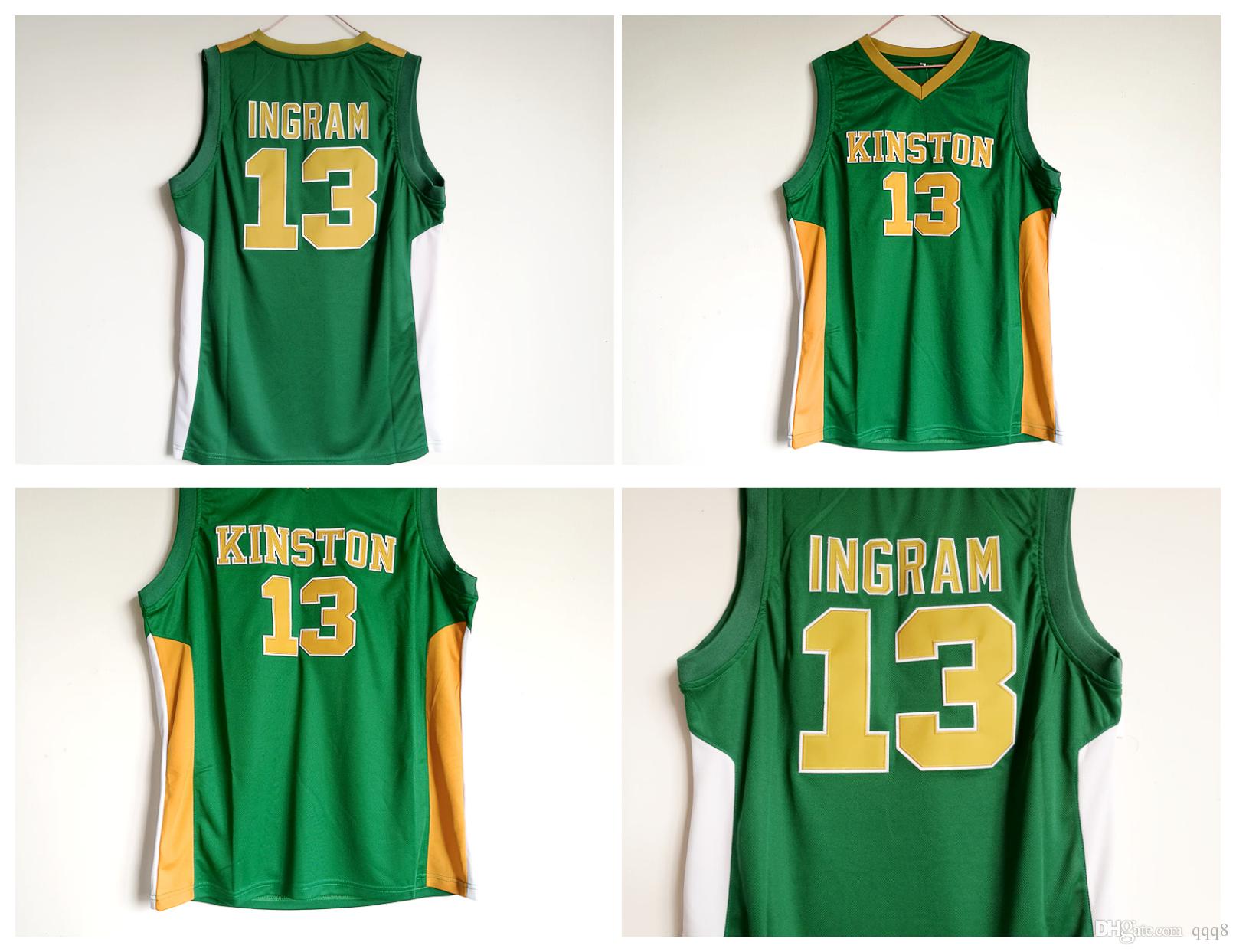 13 Brandon Ingram Jersey Kinston high school Jersey College Basketball Jerseys Blue Stitched Sports Shirt Top Quality, Green
13 Brandon Ingram Jersey Kinston high school Jersey College Basketball Jerseys Blue Stitched Sports Shirt Top Quality, Green