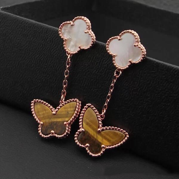 Top brass materialflower+ butterfly shape dangle earring with nature black agate and tiger stone for women and girl friend jewelry gift
Top brass materialflower+ butterfly shape dangle earring with nature black agate and tiger stone for women and girl friend jewelry gift