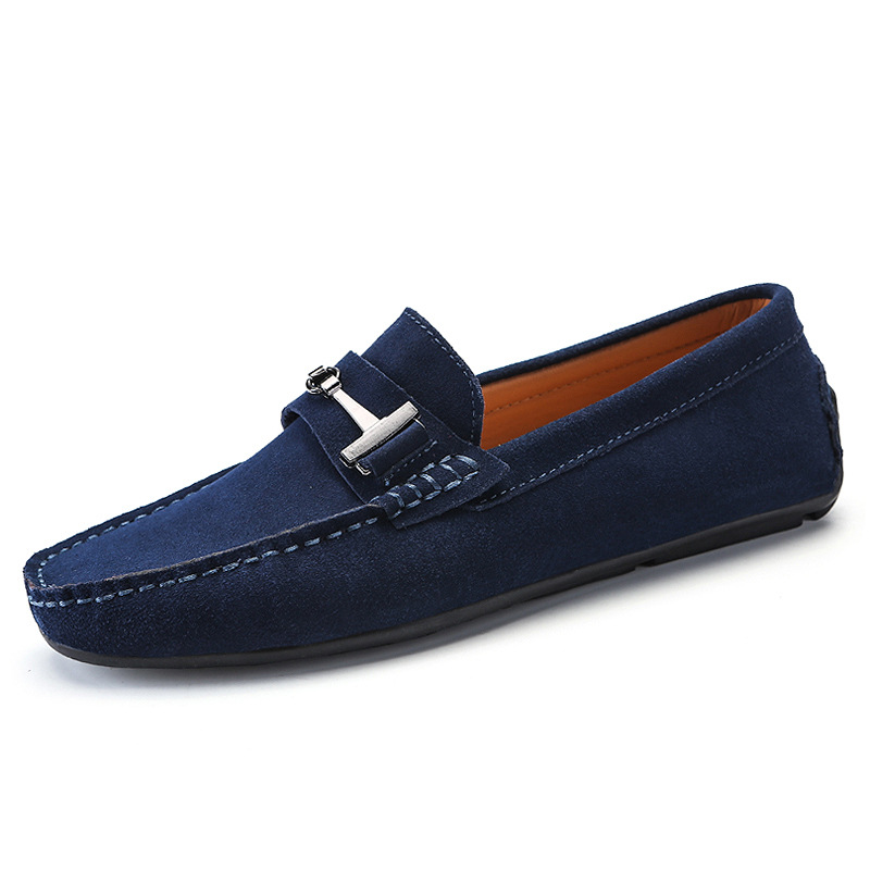 Men cow suede shoes genuine leather loafer big size driver shoe gentle mens travel walk flats casual comfort breath shoes for Man zy516, Black
Men cow suede shoes genuine leather loafer big size driver shoe gentle mens travel walk flats casual comfort breath shoes for Man zy516, Black