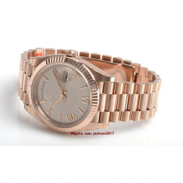 Wristwatches Original Box Casual Modern Men's Watches Day Date 228235 President 40mm Gold Roman Dial Watch
Wristwatches Original Box Casual Modern Men's Watches Day Date 228235 President 40mm Gold Roman Dial Watch