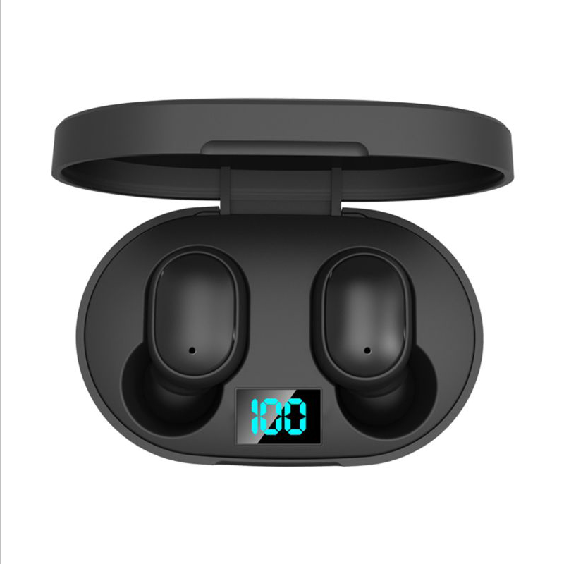 Cheap Price E6S TWS Sports Invisible Wireless Earphones Bluetooth V5.0 With in-Ear Handsfree Headset with Power Display for All phone