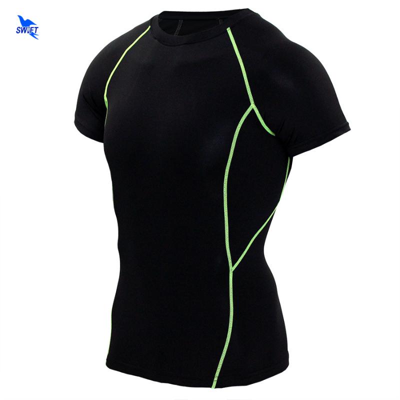 Quick Dry Fitness Sports Men Solid Running T-Shirts Compression Shirts Tops Bodybuilding Fitness O-Neck Short Sleeve Sportswear, Gray
Quick Dry Fitness Sports Men Solid Running T-Shirts Compression Shirts Tops Bodybuilding Fitness O-Neck Short Sleeve Sportswear, Gray