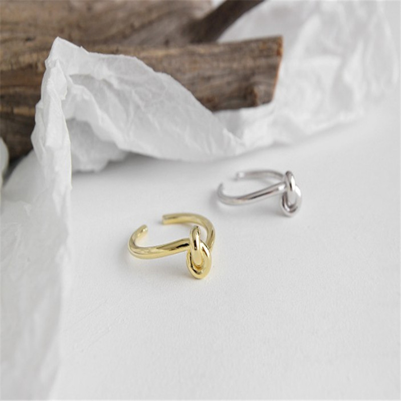 New Chic 925 Sterling Silver Bowknot Open Rings For Women Simple Knot Adjustable Finger Ring Sterling Silver 925 Jewelry
New Chic 925 Sterling Silver Bowknot Open Rings For Women Simple Knot Adjustable Finger Ring Sterling Silver 925 Jewelry