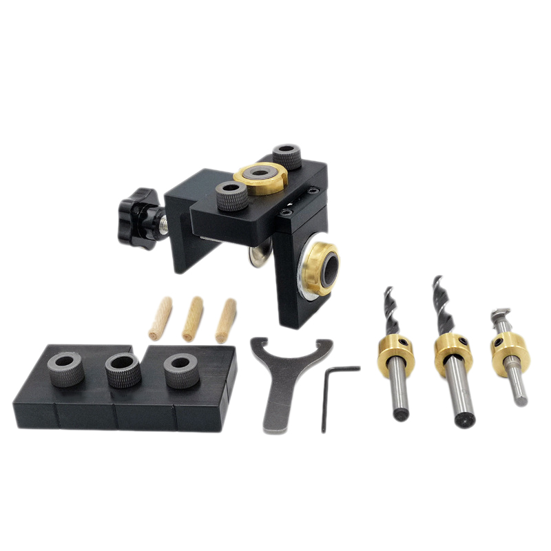 SHGO HOT-10Pcs/Set Jig Pocket Hole Jig Kit Wood Vertical Drilling Detachable Locator for Furniture Connecting Hole Puncher Carpe
SHGO HOT-10Pcs/Set Jig Pocket Hole Jig Kit Wood Vertical Drilling Detachable Locator for Furniture Connecting Hole Puncher Carpe